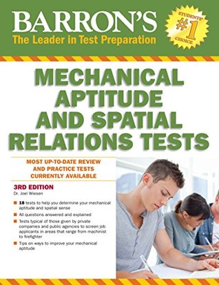 [b7b8b] !R.e.a.d# Barron's Mechanical Aptitude and Spatial Relations Test, 3rd edition (Barron's Mechanical Aptitude & Spatial Relations Test) - Joel Wiesen ~ePub#