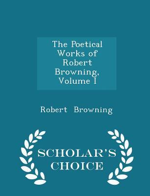 [ec037] *Download* The Poetical Works of Robert Browning, Volume I - Robert Browning ~PDF!