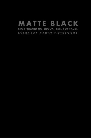 [d7103] !Full% *Download^ Matte Black Storyboard Notebook, 4x6, 100 Pages (Pocket Notebooks) -  ^P.D.F%