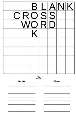 [5ac2a] *Full% !Download# Blank Crossword Book: 8*8 Squares, 9 Across & 9 Down Hints, Make Your Own Crossword Puzzles - Mike Murphy *P.D.F!