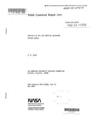[85047] !Download! Analysis of the Rim Inertial Measuring System (Rims) - National Aeronautics and Space Administration %ePub#