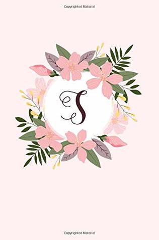 [f2525] %Read# ~Online@ S: Personalized Initial Letter Notebook for Women (Pink Flower Wreath) (Monogram Writing Journal for Ladies) - Oh So Pretty! *ePub#