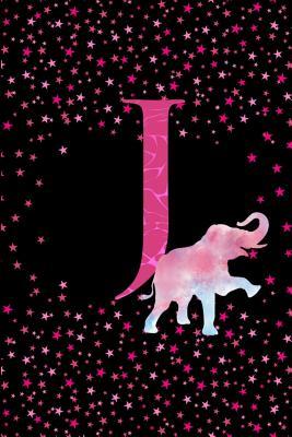 [00a97] ^Read# J: Letter J Monogram Watercolor Elephant Notebook & Journal - Dream Darling Journals ^ePub!