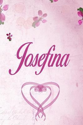 [e97ec] *Download@ Josefina: Personalized Name Notebook/Journal Gift For Women & Girls 100 Pages (Pink Floral Design) for School, Writing Poetry, Diary to Write in, Gratitude Writing, Daily Journal or a Dream Journal. - Personalized Name Publishers #PDF~